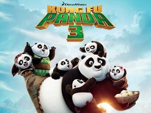 Kung Fu Panda 3 Puncaki Box Office, Star Wars Empat Besar Film Terlaris