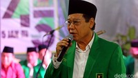 Dalam sambutannya, Djan Faridz berharap surat keputusan kepengurusan PPP hasil muktamar Jakarta segera disahkan oleh Kementerian Hukum dan HAM. Istimewa/dok PPP Djan Faridz.
