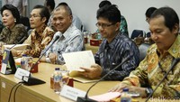 Pertemuan ini sebagai bentuk silahturahmi dan koordinasi antar lembaga negara. 