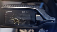 Layar atau display futuristik di setir dan dashboard mobil. (Foto: Faraday Future)