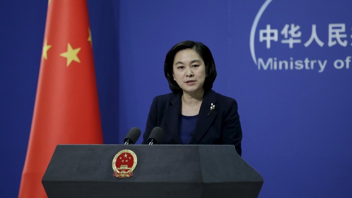 Hua Chunying, spokeswoman of Chinas Foreign Ministry, speaks at a regular news conference in Beijing, China, January 6, 2016. Chinas Foreign Ministry said on Wednesday that Beijing did not have advance knowledge of North Koreas test of a miniaturized hydrogen nuclear device, adding that it firmly opposes Pyongyangs action. REUTERS/Jason Lee