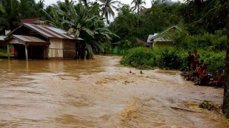 Hujan Sebabkan Banjir Di Beberapa Daerah Bnpb Imbau Warga Waspada