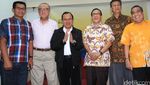 Petinggi Golkar Kumpul di Kantor Akbar Tandjung