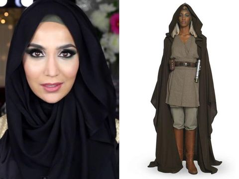 Tutorial Hijab Terinspirasi dari Film Star Wars