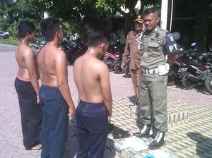 Sejumlah Siswa Bolos Diamankan Diduga akan Pesta Miras