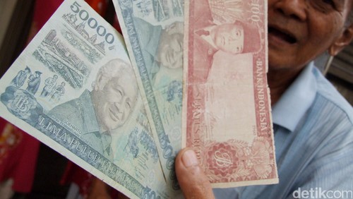 Koleksi uang kuno. dikhy sasra/ilustrasi/detikfoto