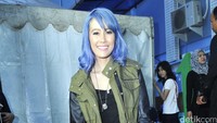 Kerap gonta-ganti warna rambut, Rasti terinspirasi dari orang Jepang. Pool/Noel/detikFoto.