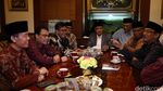 Hasto Kristiyanto Temui Ketum PBNU