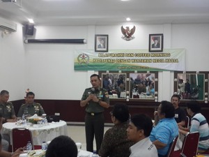 Kadispen TNI AD Brigjen Sabrar Jadi Kasdam Diponegoro