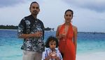 Happy Family! BCL, Ashraf dan Noah Asyik Liburan di Maladewa