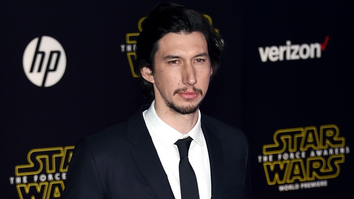 HOLLYWOOD, CA - DECEMBER 14:  Actor Adam Driver attends the premiere of Walt Disney Pictures and Lucasfilms Star Wars: The Force Awakens at the Dolby Theatre on December 14, 2015 in Hollywood, California.  (Photo by Ethan Miller/Getty Images)