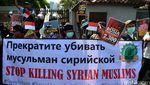 Aksi Kecam Invasi Rusia Ke Suriah