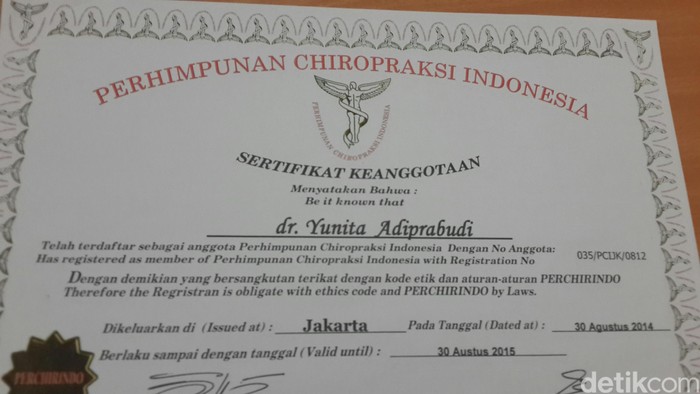 Izin-izin Ini Wajib Dimiliki Tempat Chiropractic yang Resmi