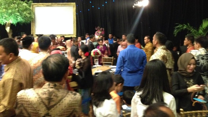 Jokowi-JK Hadiri Pernikahan Anak Din Syamsuddin