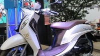 Fino Blue Core mengusung mesin SOHC 4 tak dengan pendingin udara dan single silinder. Mesin mampu menghasilkan tenaga 9,52 ps pada putaran mesin 8.000 rpm. Foto: Niken Purnamasari.