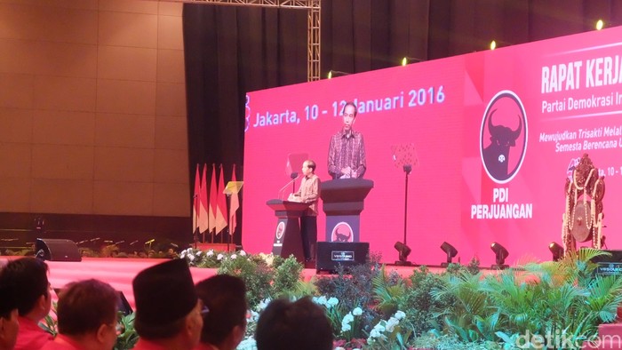 Tiga Momen Nyaris Lupa Jokowi dalam Pidato di Rakernas PDIP