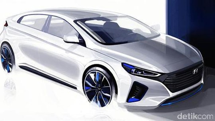 Ini Tampang Asli Mobil Hybrid Hyundai Penantang Prius