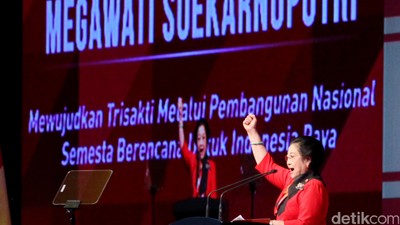 Pembukaan Rakernas I PDIP