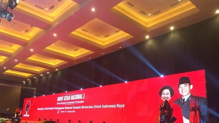 Jokowi Dijadwalkan Berpidato di Rakernas PDIP Hari ini
