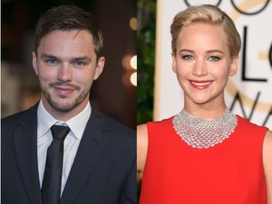 Ciye.. Nicholas Hoult dan Jennifer Lawrence Reuni di Golden Globe 2016