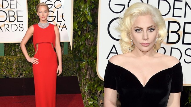 Gaya Selebriti di Golden Globes