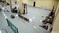 Markas PB PABBSI di kawasan GBK masih direnovasi. Mereka menjalani latihan di luar markas yang masih berada di kawasan GBK.