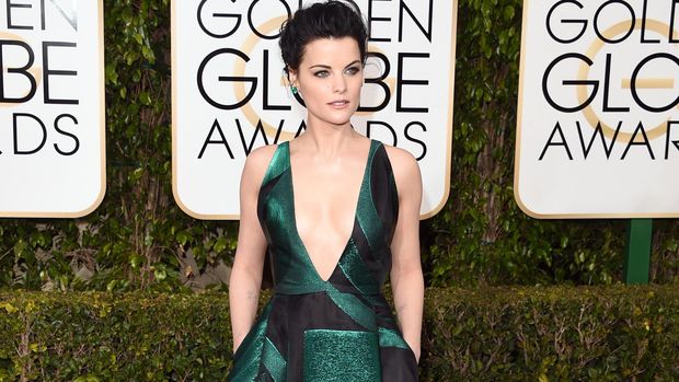 BEVERLY HILLS, CA - JANUARY 10:  Actress Jaimie Alexander attends the 73rd Annual Golden Globe Awards held at the Beverly Hilton Hotel on January 10, 2016 in Beverly Hills, California.  (Photo by Jason Merritt/Getty Images)