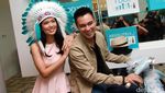 Ehm... Asyiknya Pica Priscilla Dibonceng Baim Wong