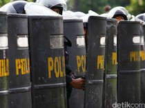 1.291 Aparat Gabungan Amankan Pendaftaran Paslon Pilgub DKI di KPU