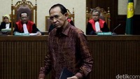Suryadharma menghadiri sidang vonis di Pengadilan Tindak Pidana Korupsi (Tipikor), Jl Bungur Besar, Jakpus, Senin (11/1/2016).