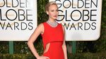 Jennifer Lawrence Merah Memesona di Golden Globe 2016