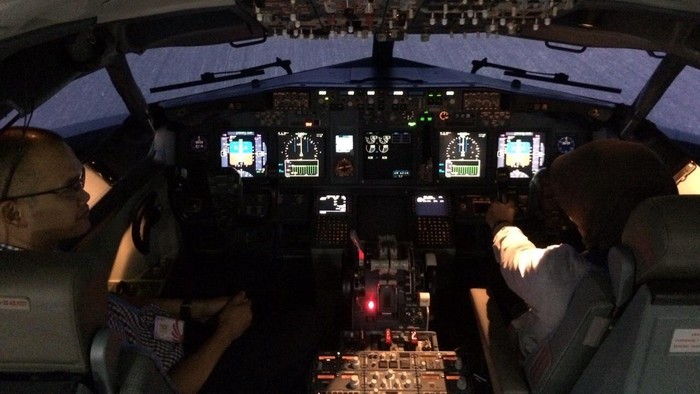 Simulator pesawat lion air