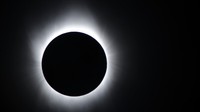 Gerhana matahari total terlihat di Tokyo, Jepang, 22 Juli 2009. National Astronomical Observatory of Japan via Getty Images/detikFoto. 