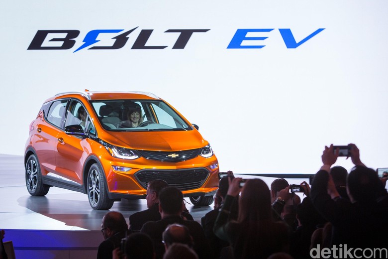 Mobil listrik Chevrolet Bolt. Foto: General Motors Mobil listrik Chevrolet Bolt. Foto: General Motors