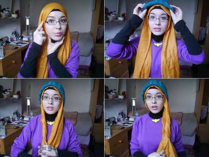 Tutorial Hijab Ciput Topi