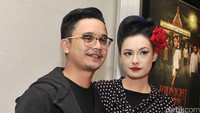 Derby dan Claudia saat ditemui di XXI Epicentrum, Kuningan, Jakarta Selatan, Selasa malam (12/1/2016). Pool/Noel/detikFoto.