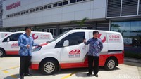Selain pusat suku cadang, Nissan juga meluncurkan Nissan Datsun Mobile Service. Layanan ini tersedia di 14 dealer Nissan-Datsun di Jakarta, Depok, Tangerang, Bekasi, Serang, Bandung, dan Surabaya. (Foto: Tri Ispranoto)