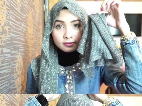 Tutorial Hijab Turban untuk Wisuda 