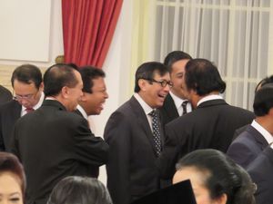 Begini Keakraban Parpol Pendukung Pemerintah di Istana