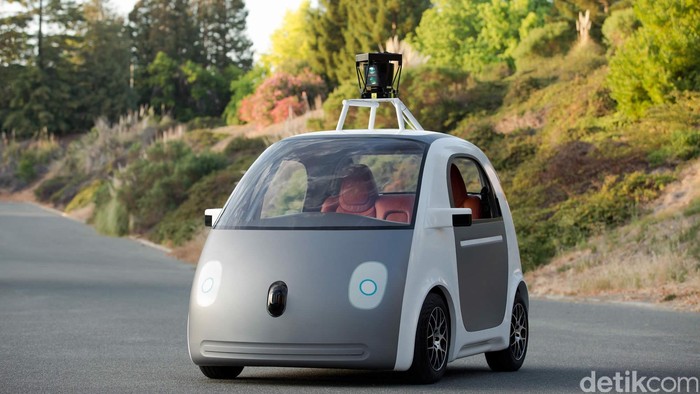 Google Kandangkan Mobil Tanpa Sopir yang Bentuknya Lucu