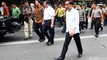 Jokowi Sambangi Lokasi Ledakan Bom Thamrin