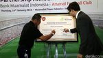 Bank Muamalat Gandeng Arsenal