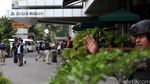 Pasca Ledakan, Polisi Olah TKP di Starbucks