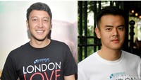 Dua aktor tampan, Dion Wiyoko dan Dimas Anggara akan beradu akting dalam film terbaru mereka, London Love Story. Pool/Noel/detikFoto; Pool/Gus Mun/detikFoto.