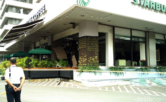 Cerita Mencekam Saksi yang Berada di Dalam Starbucks Saat Bom Meledak