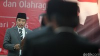 Dalam arahannya Menpora menyampaikan harapan bahwa pelantikan itu sesuai dengan perubahan struktur kementerian yang mengarah kepada efisiensi dan efektivitas birokrasi.