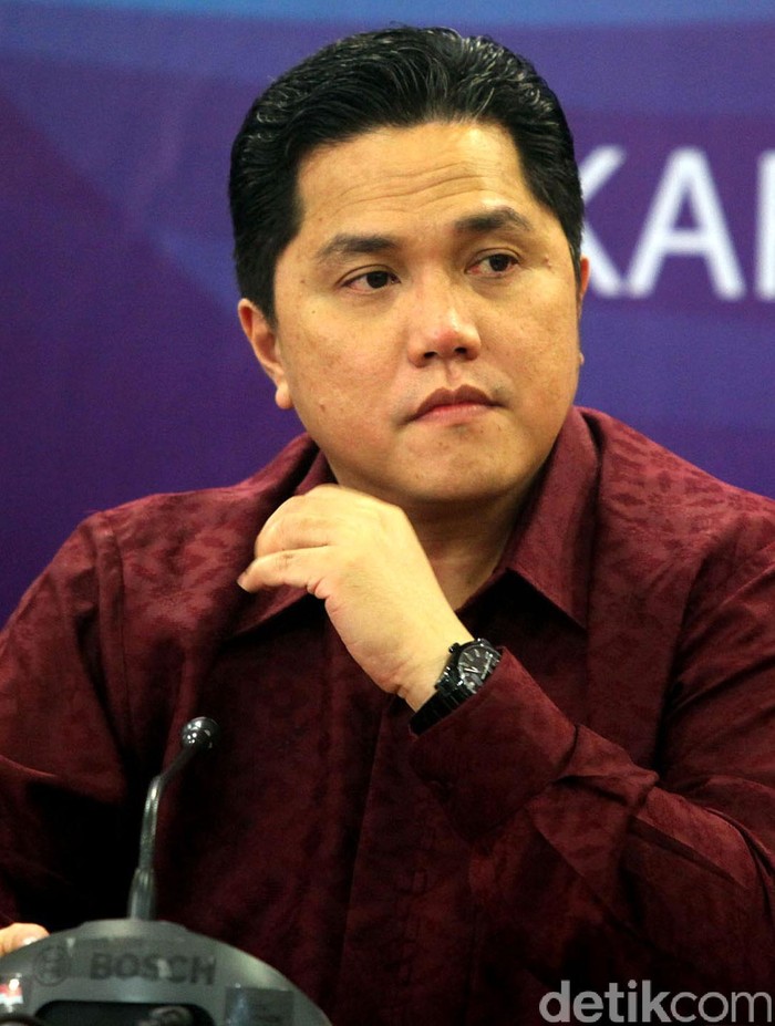 Seskab: Erick Thohir Diskusi Panjang dengan Presiden