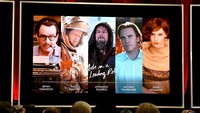 Brayn Cranston (Trumbo), Matt Damon (The Martian), Leonardo DiCaprio (The Revenant), Michael Fassbender (Steve Jobs) dan Eddie Redmayne (The Danish Girl) masuk nominasi Best Leading Role Actor. Kevin Winter/Getty Images/detikFoto.