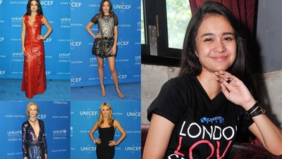 Gaya Artis di Acara UNICEF, Michelle Ziudith Manis Banget!