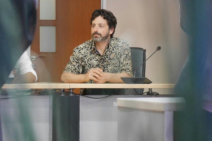 Sergey Brin bertemu berkunjung ke kantor Kementerian Kominfo dan bertemu dengan Menteri Rudiantara